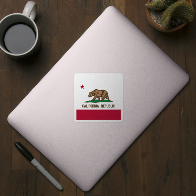 California Flag. USA by flag for all